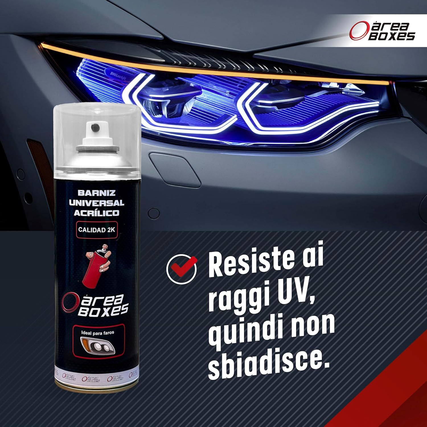 Vernice Acrilica 2K Trasparente Alta Lucentezza, Brillante - immagine 4