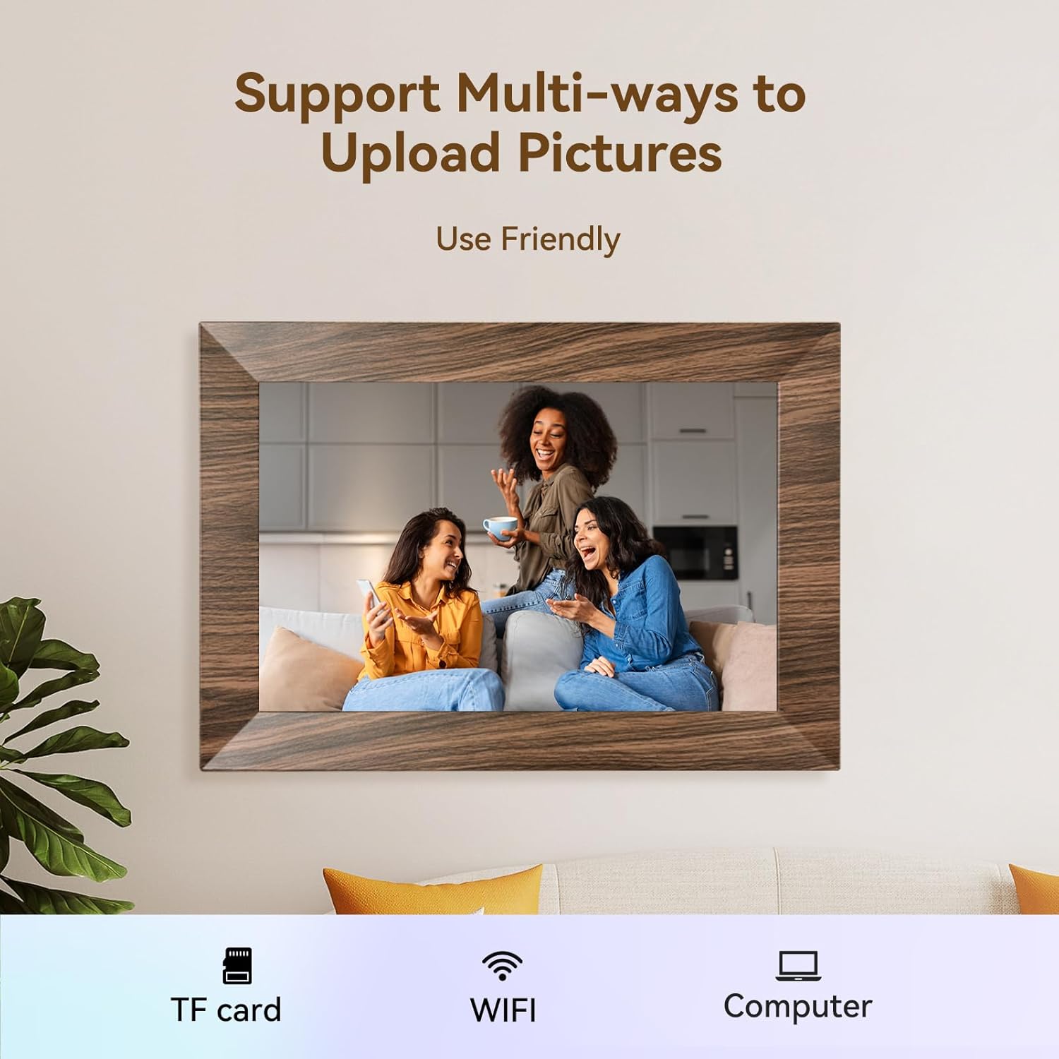 Bwjbsw Cornice Digitale WiFi 10 Pollici 32 GB - immagine 6