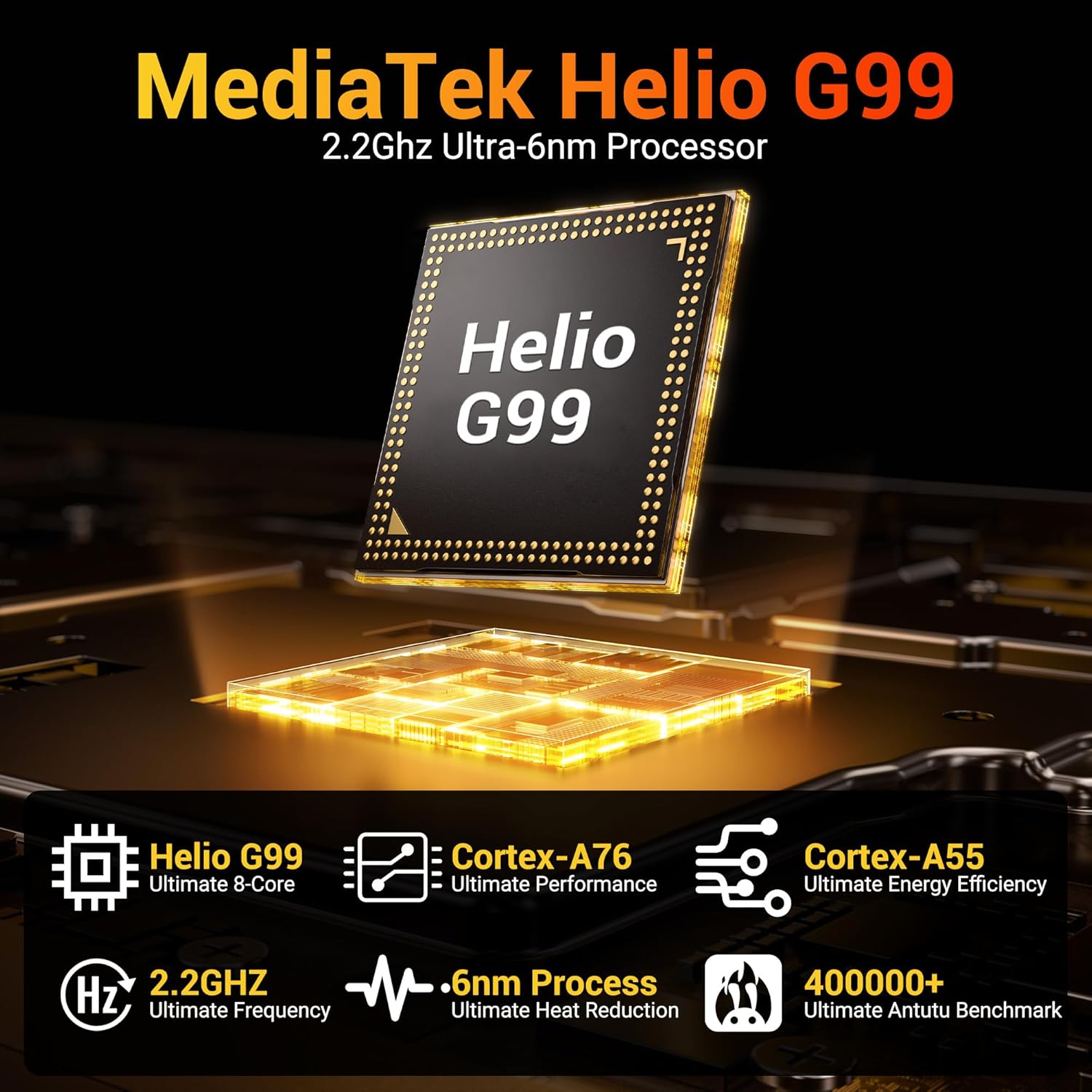 Tablet 13 Pollici Android 15 Octa-Core, Grigio - immagine 5