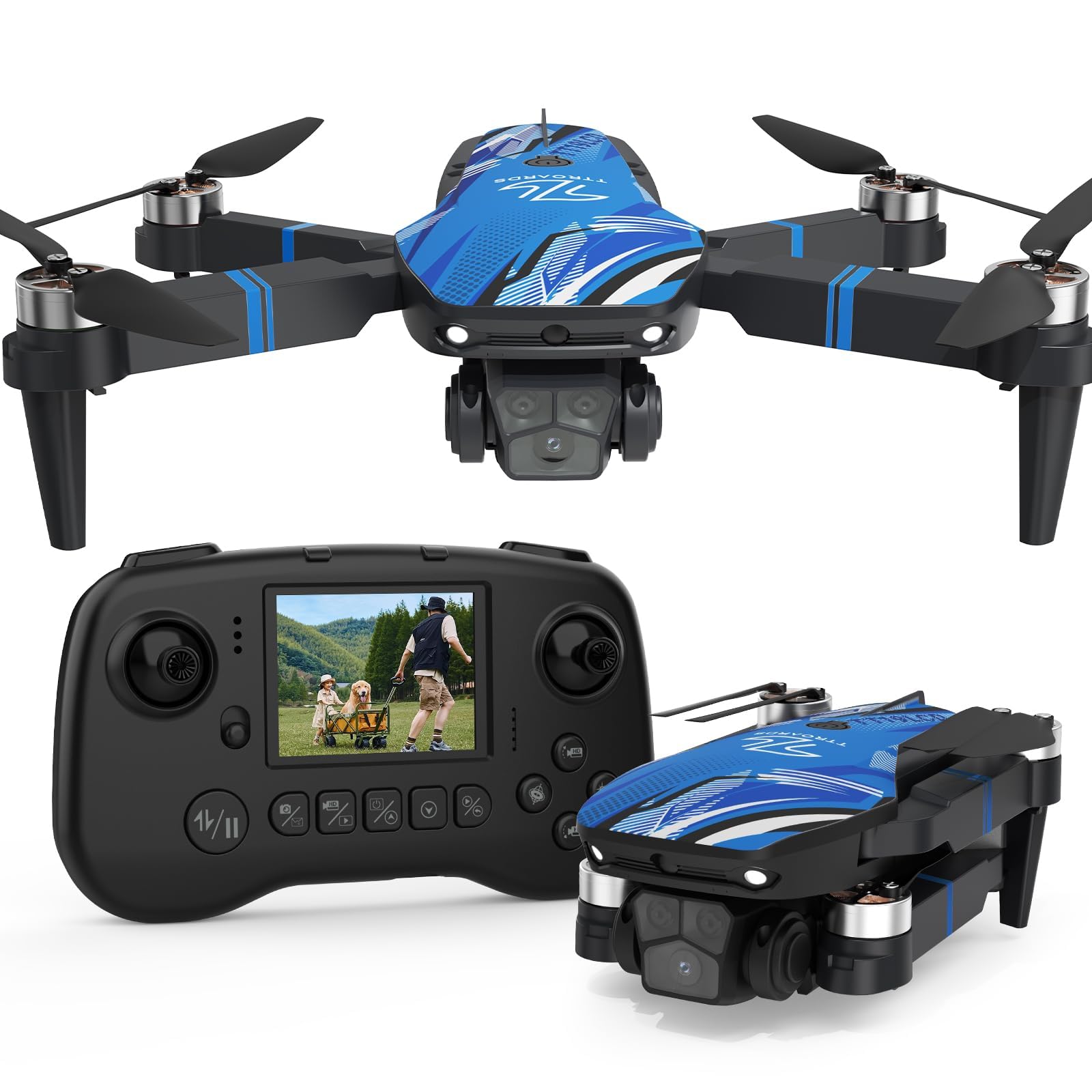 Drone con Fotocamera 4K per Adulti TT19LCD