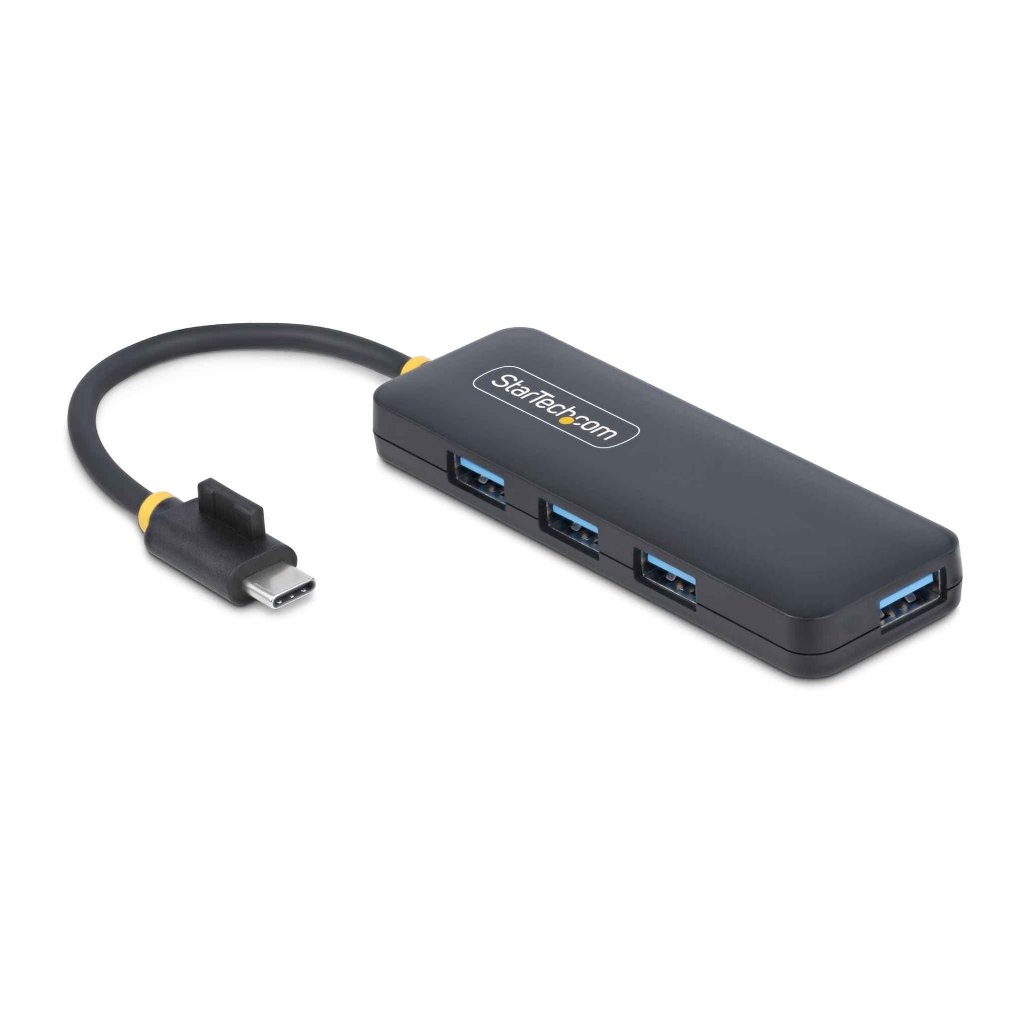 StarTech Hub USB-C a 4 porte, 5 Gbps, alimentato via bus, mini hub da viaggio/portatile, splitter USB 3.0 multiporta