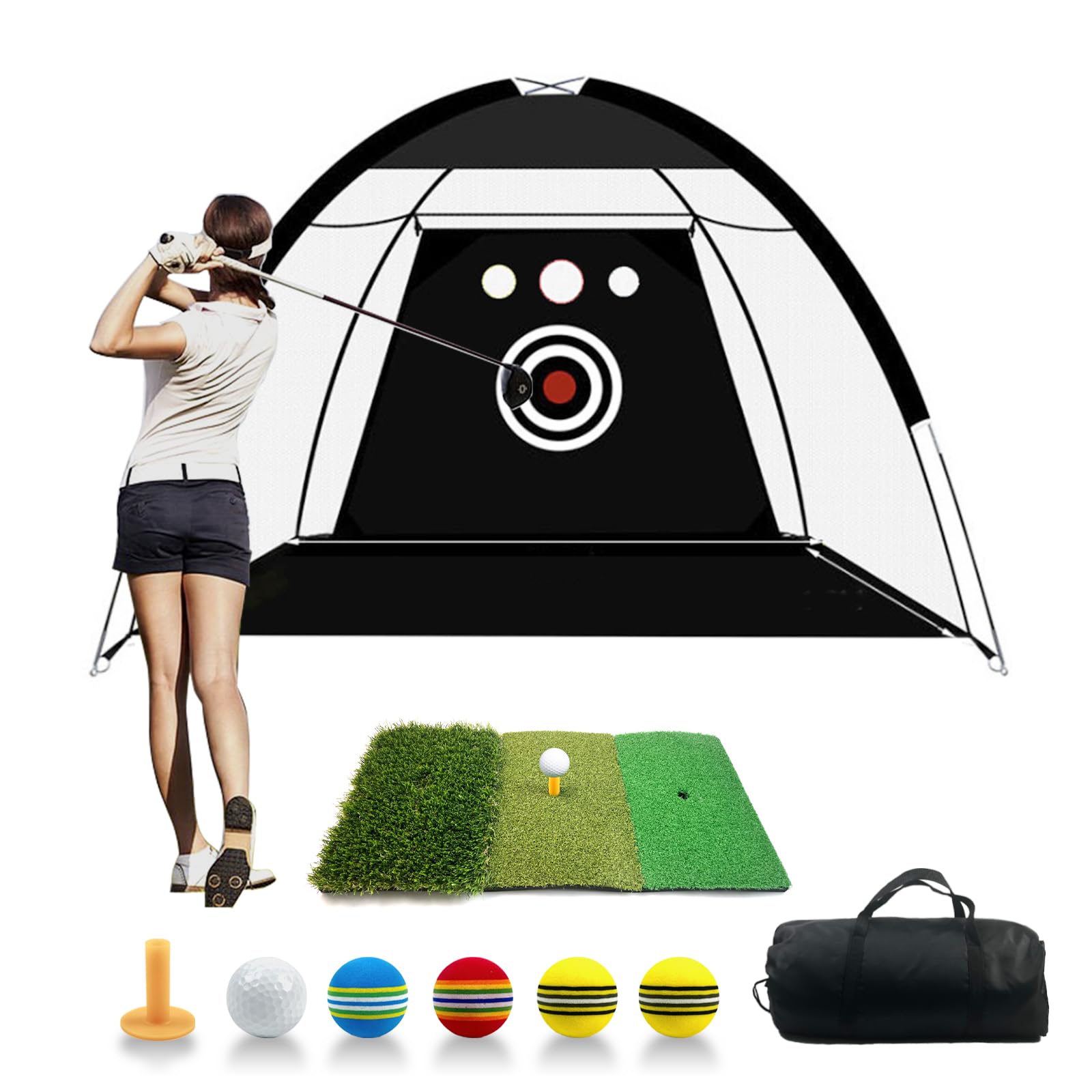 Rete pratica da golf 300 x 200 cm