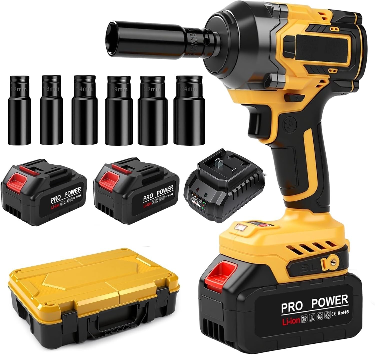 Uadme Avvitatore a Impulsi Brushless 21V 650Nm