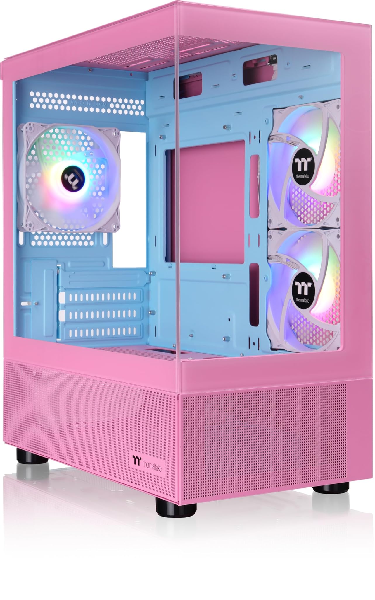 Thermaltake View 170 TG ARGB | Micro Chassis | Bubble Pink