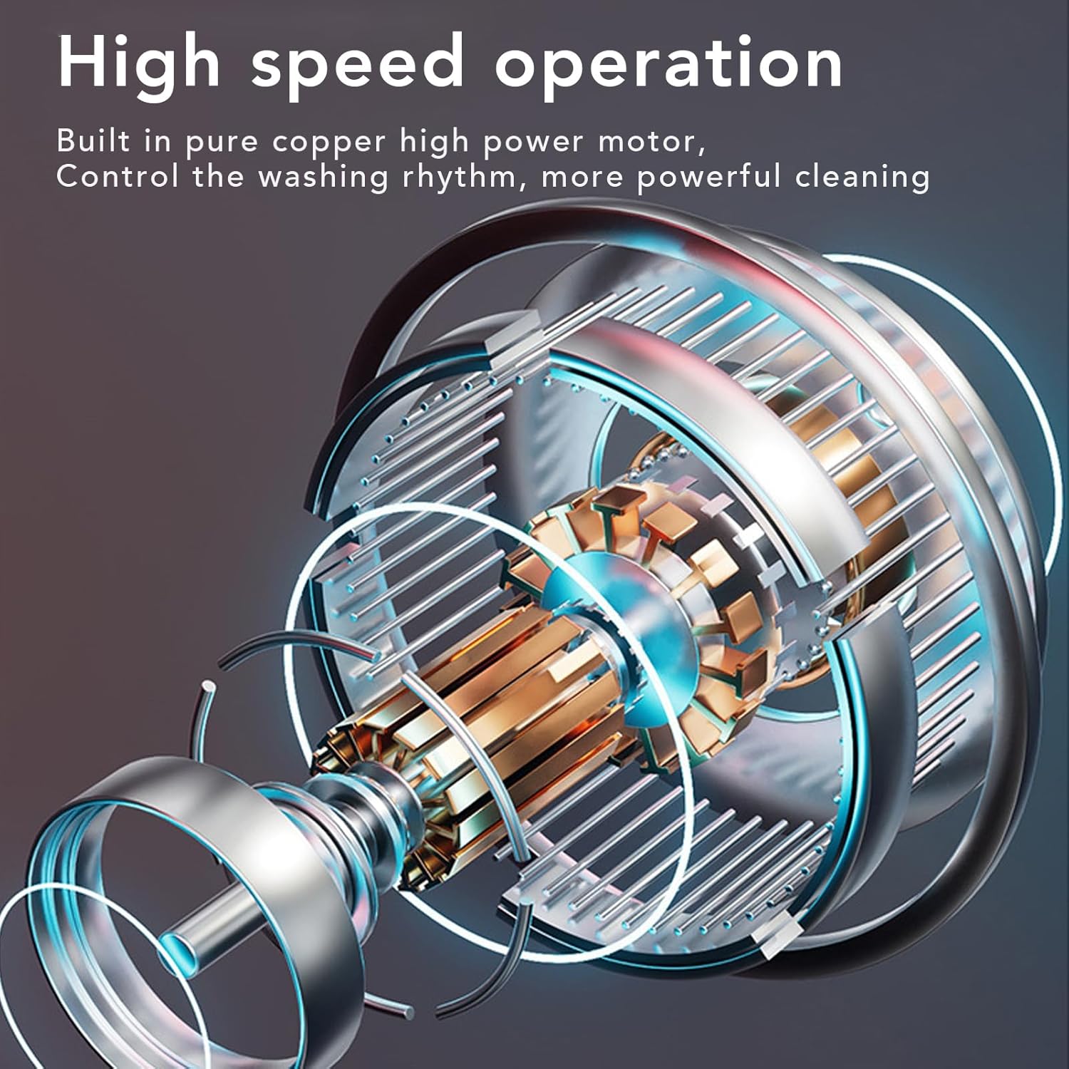 Ciciglow Mini Lavatrice Pieghevole Portatile, Rosa - immagine 4