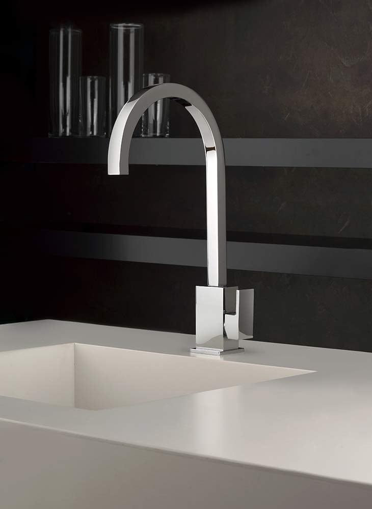 Paini - Miscelatore Monocomando Cucina Lavello Quadrato, Cromato - immagine 3