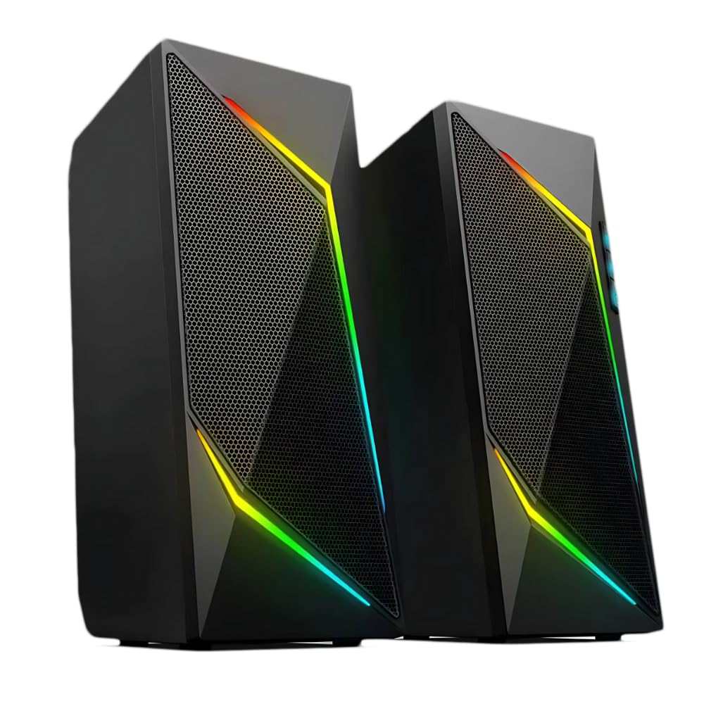 Berserker Altoparlante Gaming RGB 2.0, Nero