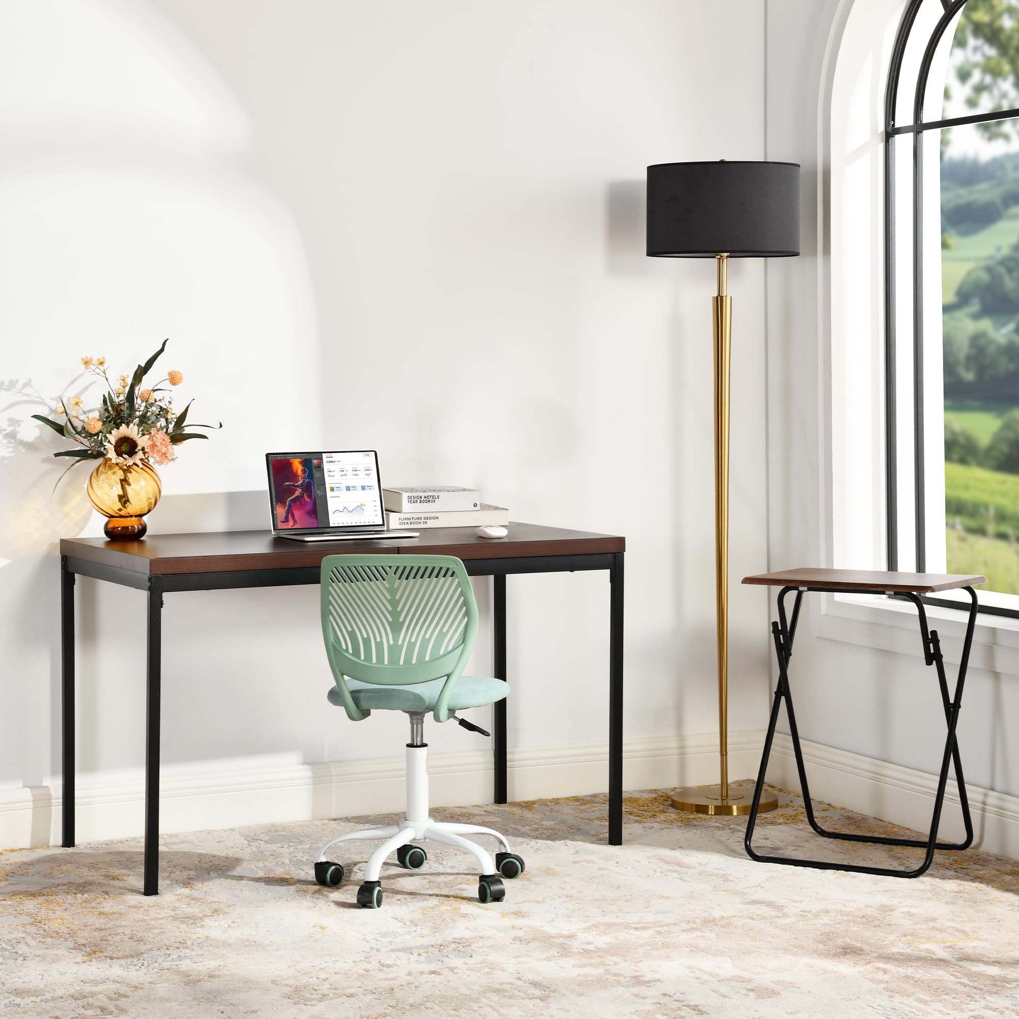 Furniturer Scrivania per Bambini 120 x 70 cm