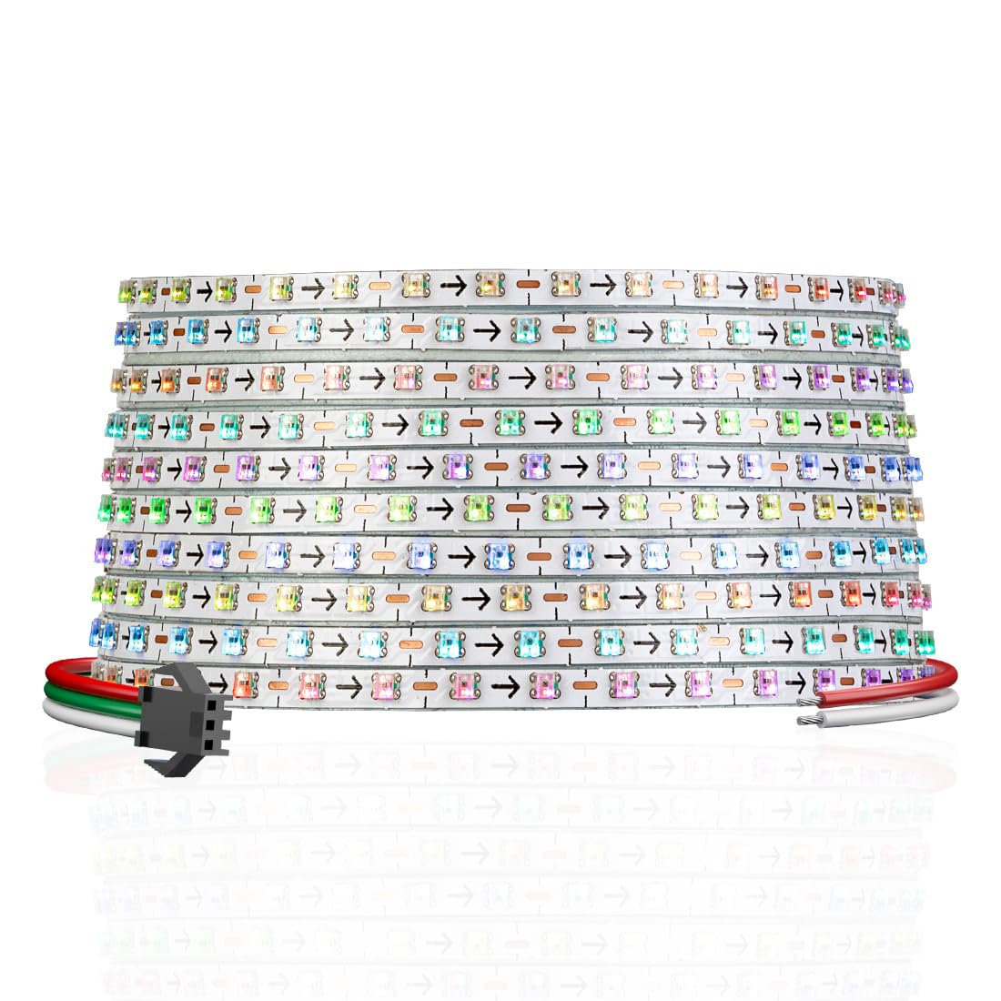 Sezo WS2812B Striscia LED RGB IC 5m Ultra Sottile