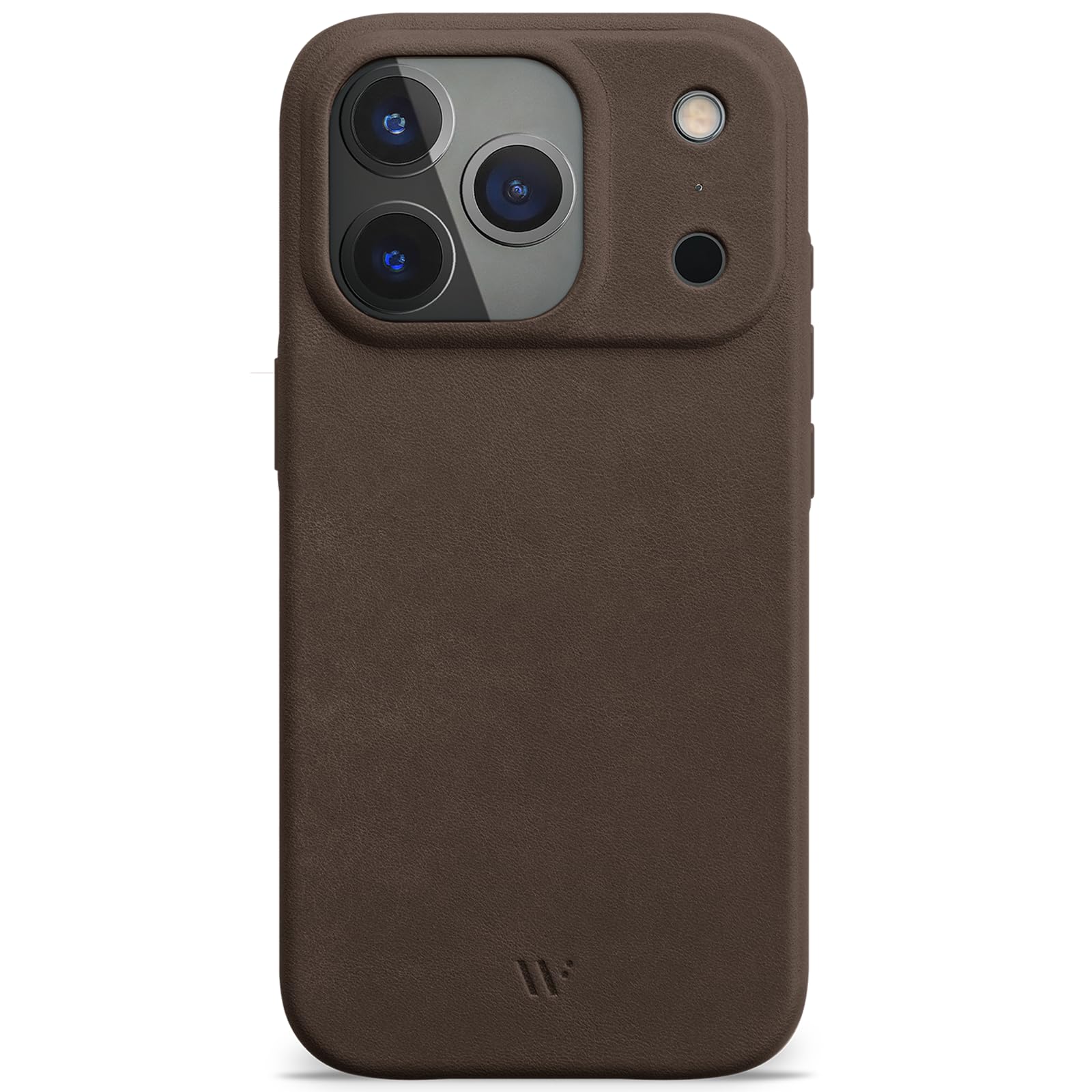 Wiiuka Custodia per iPhone 17 Pro Max in Pelle, Marrone Vintage