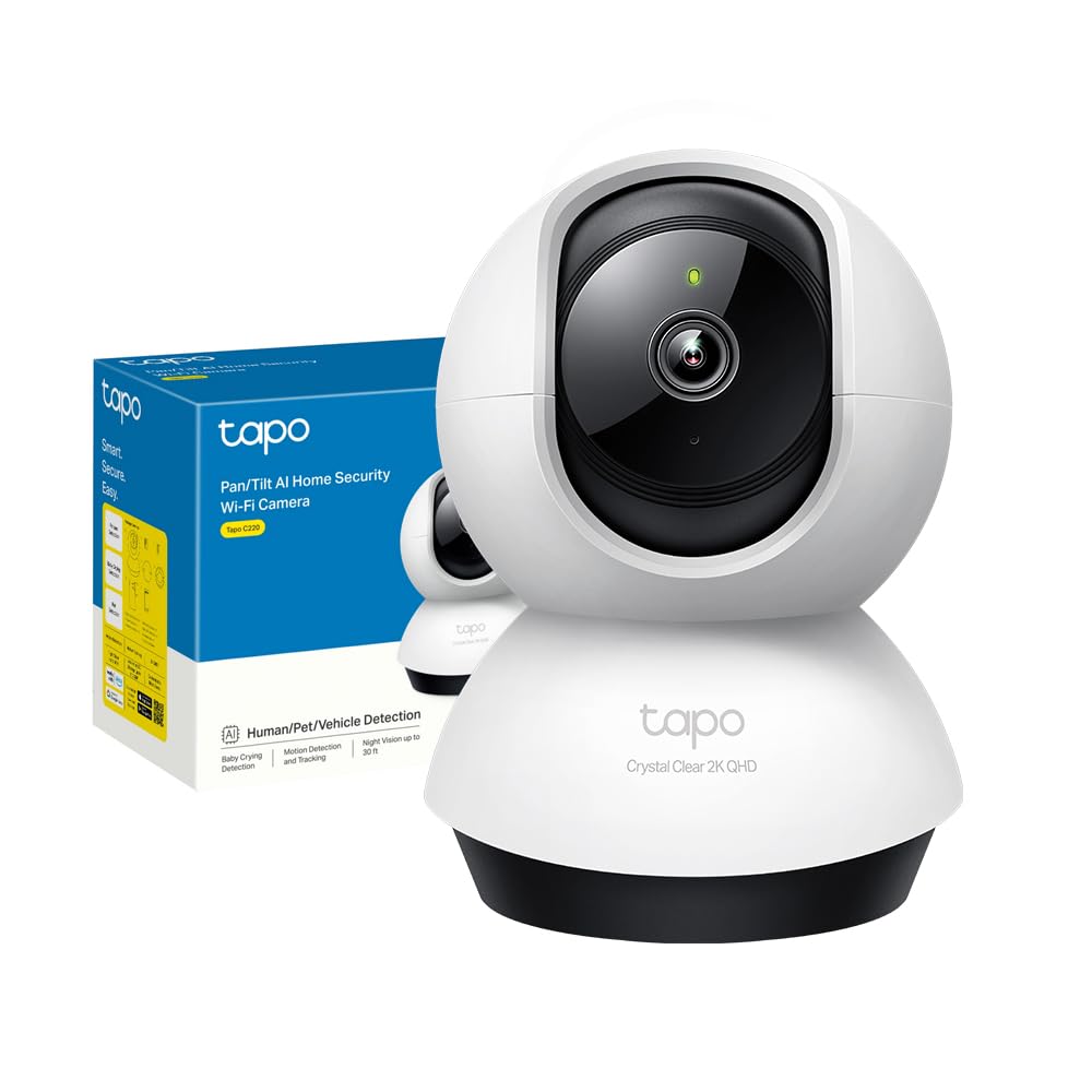 Tapo C220 - Telecamera Wi-Fi Interno 2K 4MP QHD