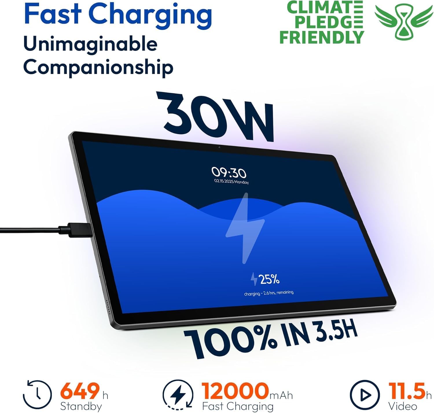 Meswao Tablet 15,6 Pollici 2025 Android 14 - immagine 4