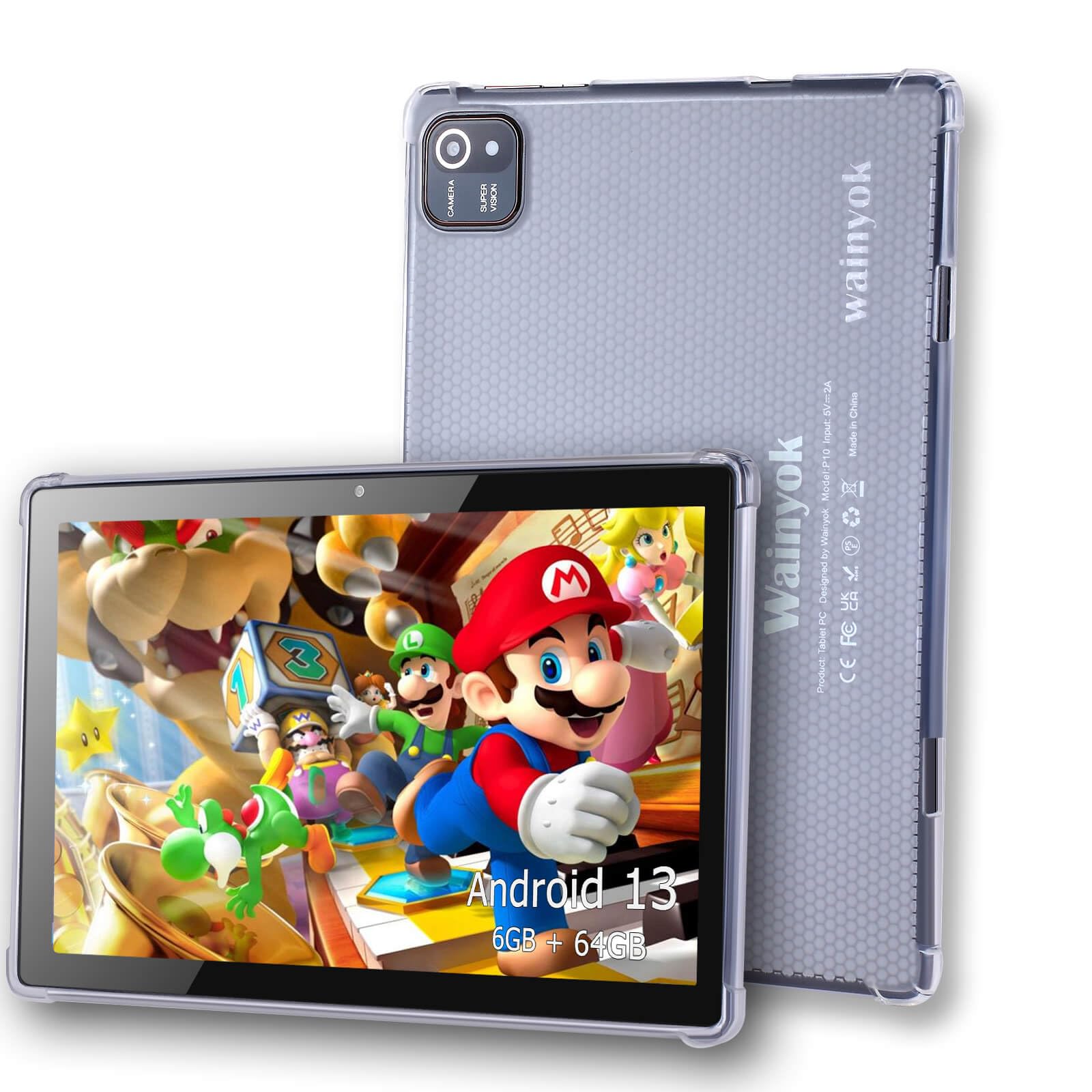 Tablet Android 13 per Bambini 10.1 pollici