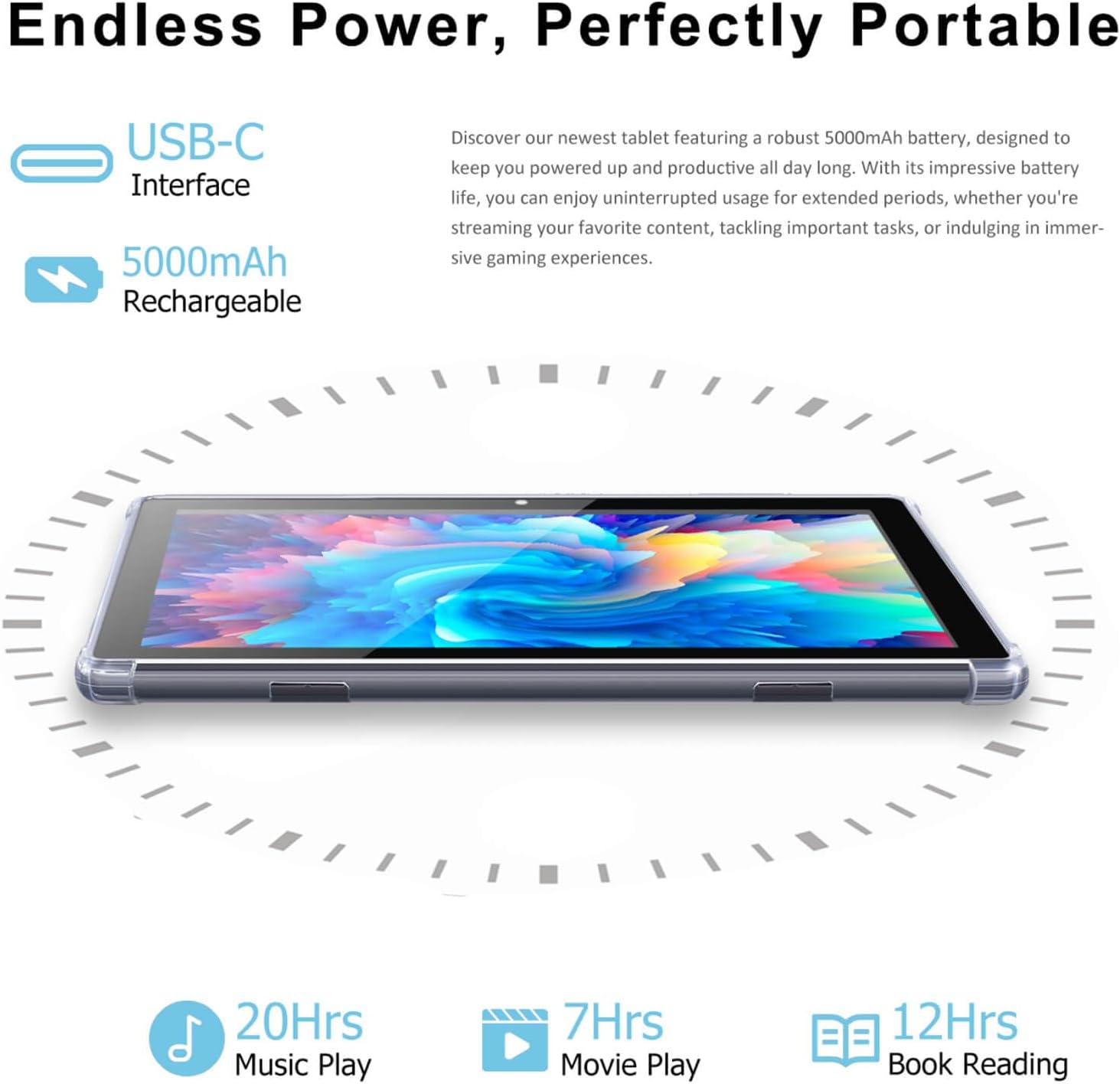 Tablet Android 13 per Bambini 10.1 pollici - immagine 6