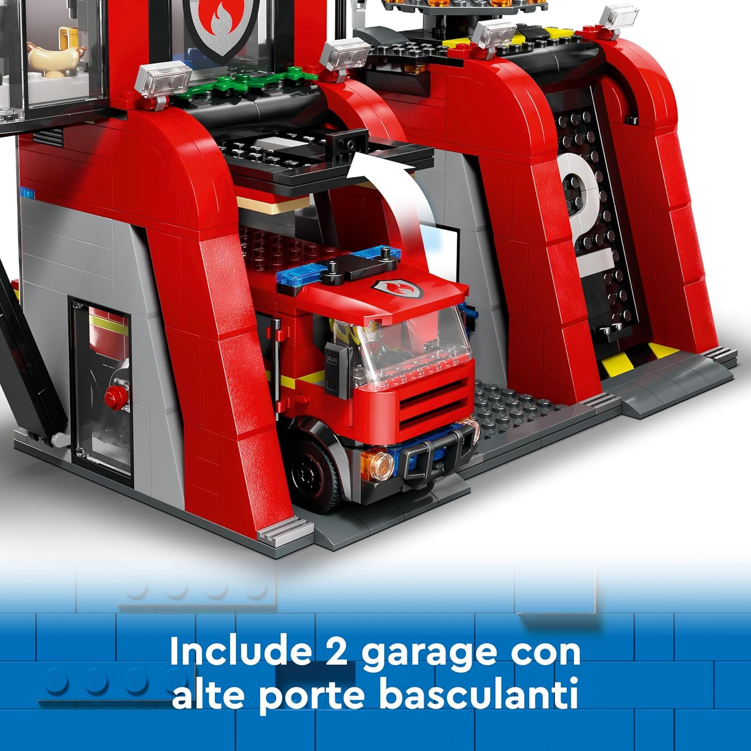LEGO City Caserma Pompieri e Autopompa 60414 - immagine 4