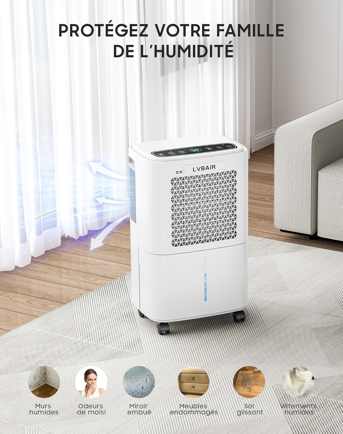 Deumidificatore Elettrico 12L/giorno - immagine 2