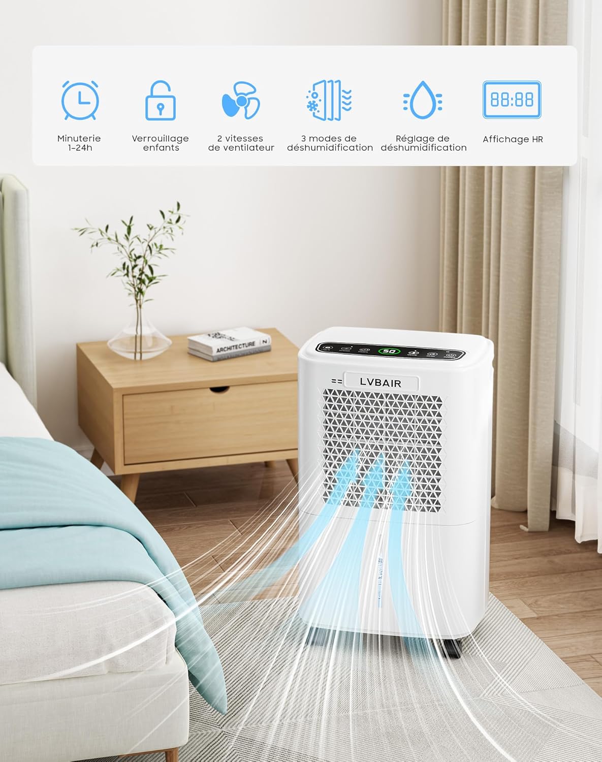 Deumidificatore Elettrico 12L/giorno - immagine 3