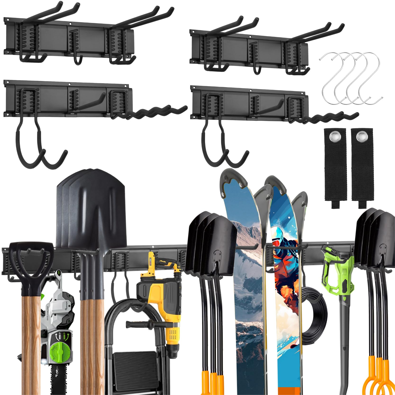 Organizzatore da Parete per Garage 64 pollici