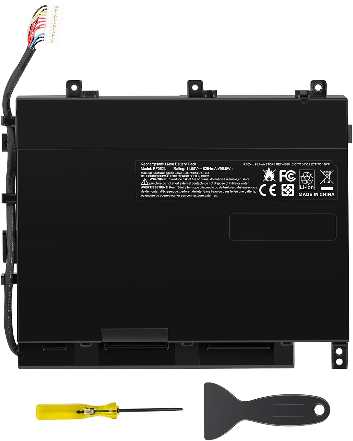 Asuncell Batteria Laptop 11.55V/95.8Wh PF06XL - immagine 1