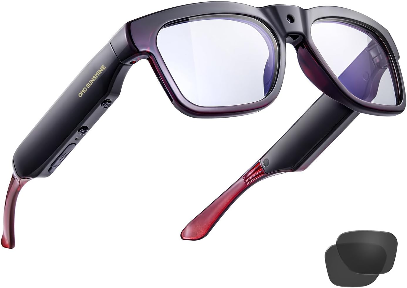 Oho Sunshine Smart Bluetooth Glasses with 4K Camera - immagine 4