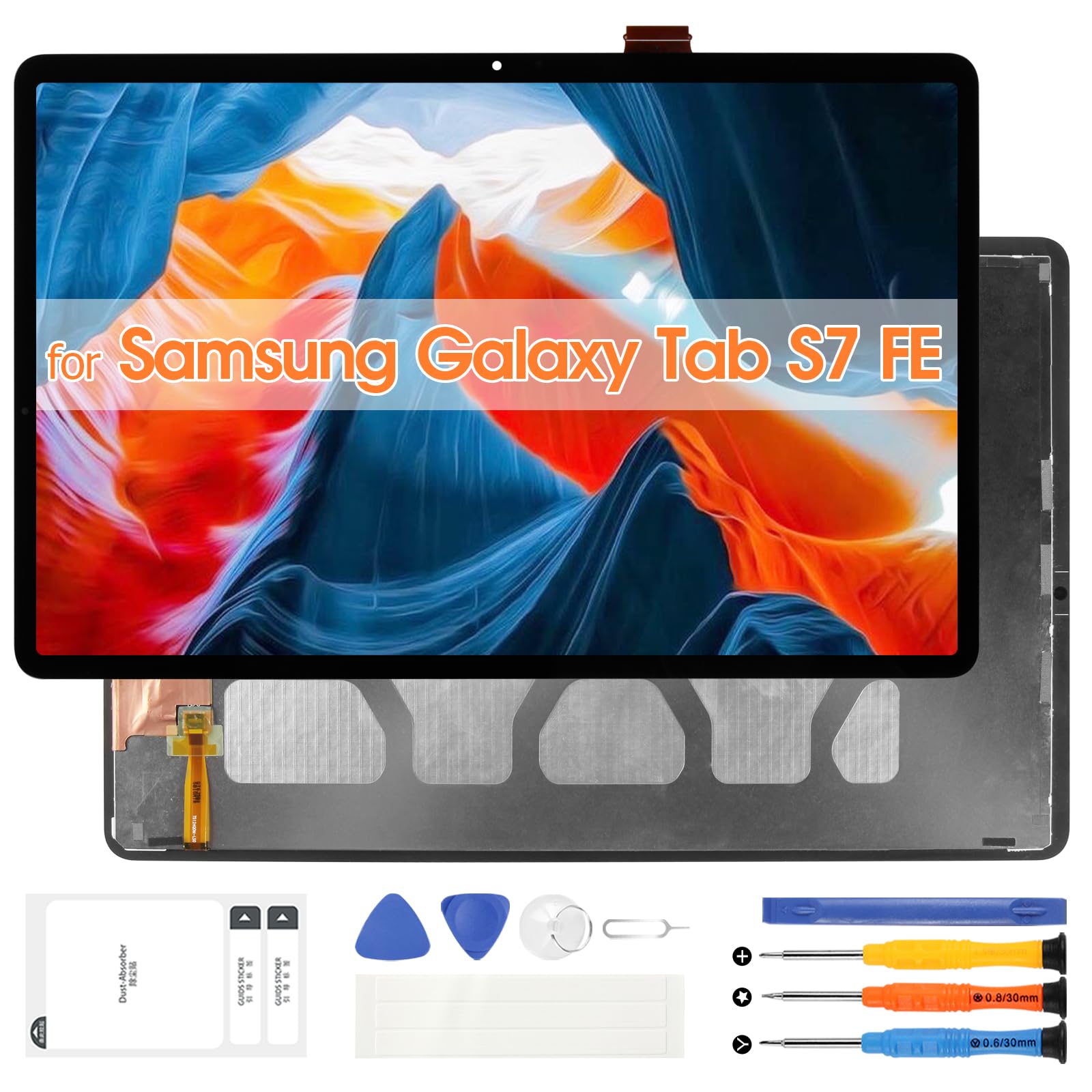 Schermo LCD di Ricambio per Samsung Tab S7 FE 2021