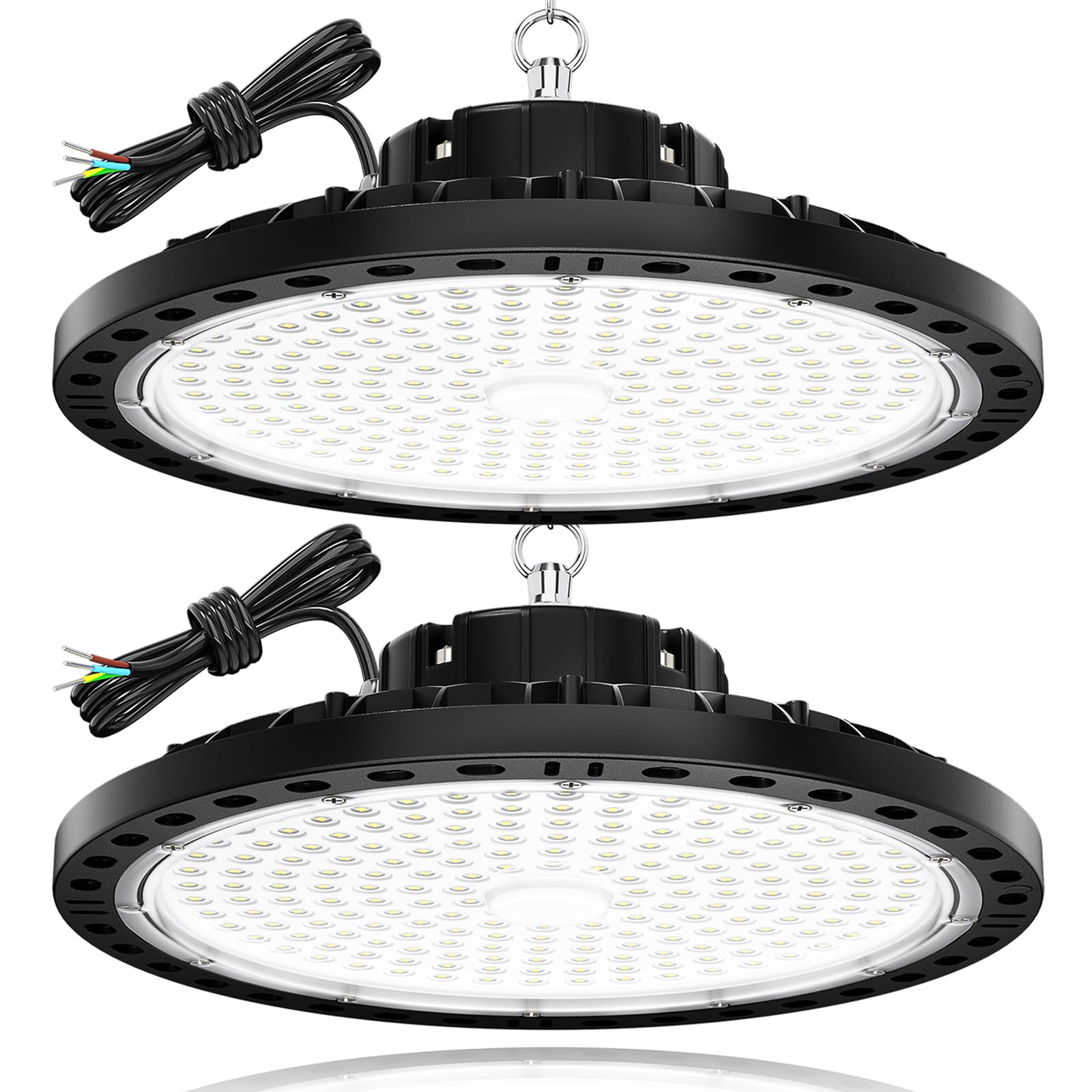 Faretto LED UFO Interno 200W 2 Pezzi, 6500K