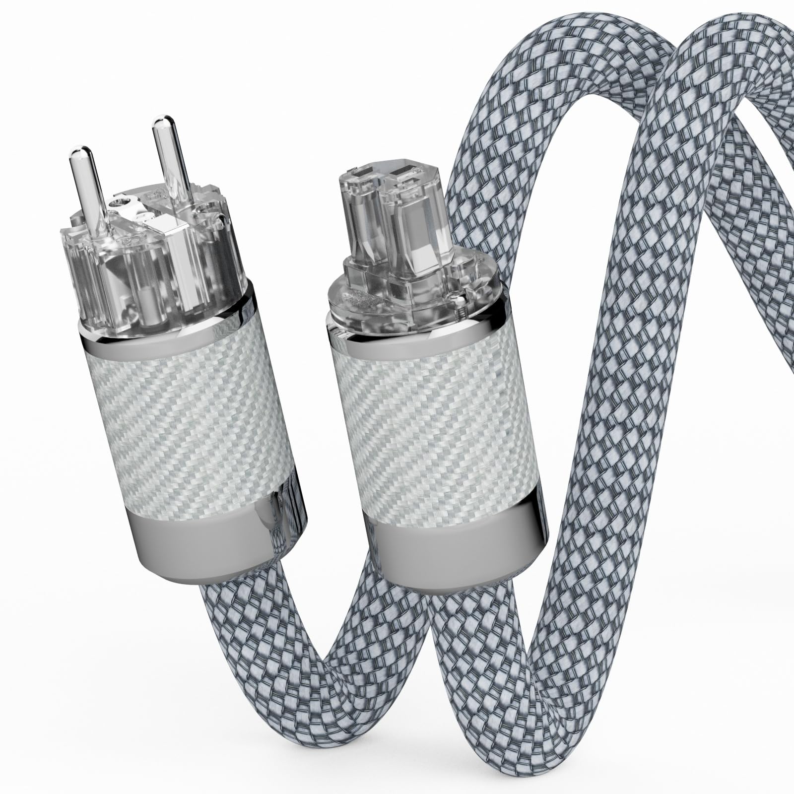 Monosaudio Cavo Alimentazione D503 High End HiFi, 2 Poli