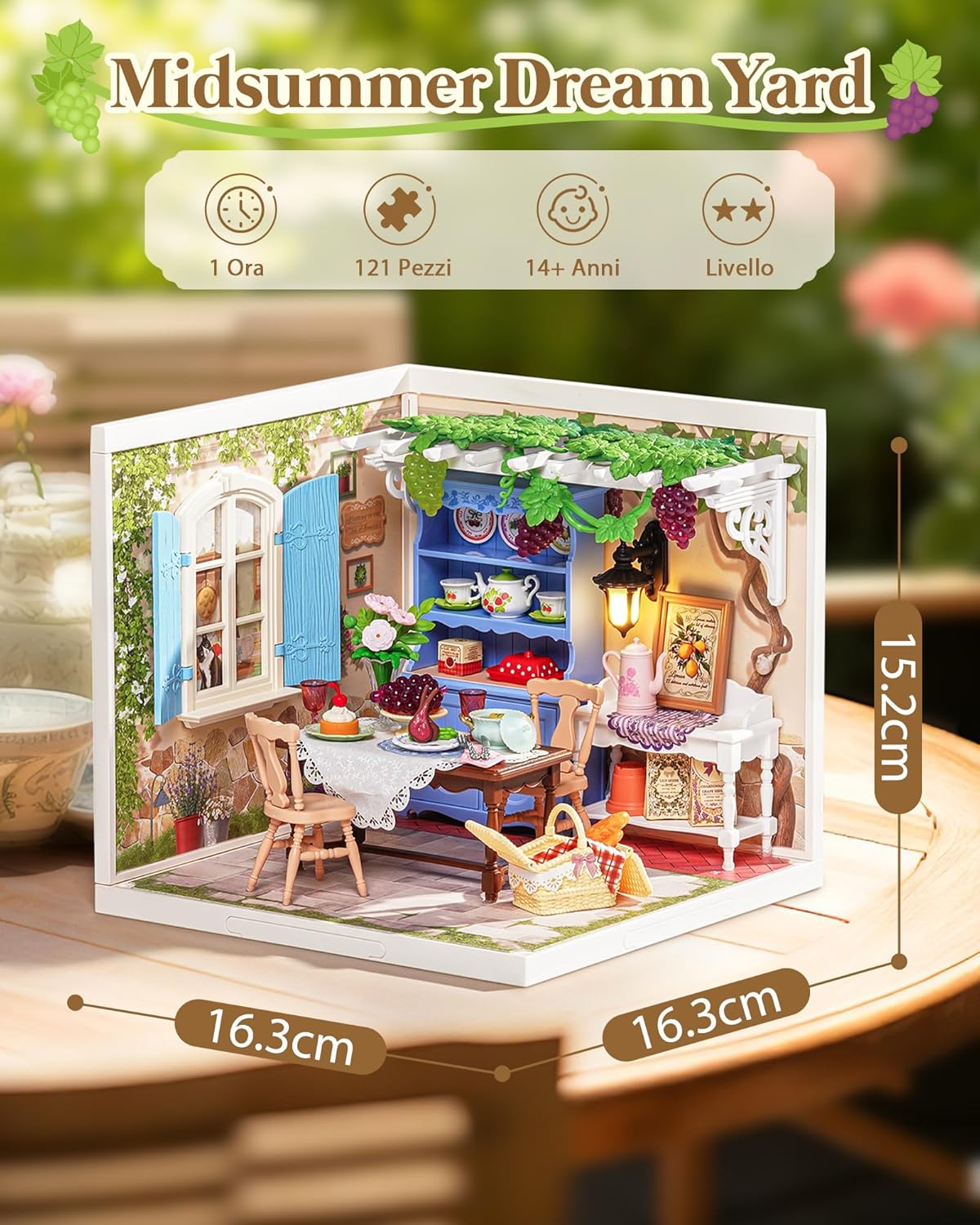 Rolife Super Creator Midsummer Dream Yard - Kit Fai da Te - immagine 2