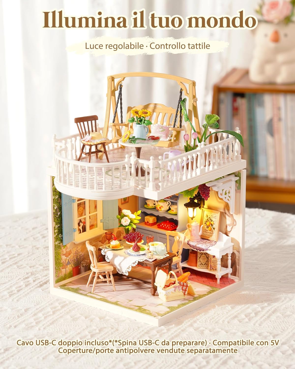 Rolife Super Creator Midsummer Dream Yard - Kit Fai da Te - immagine 7