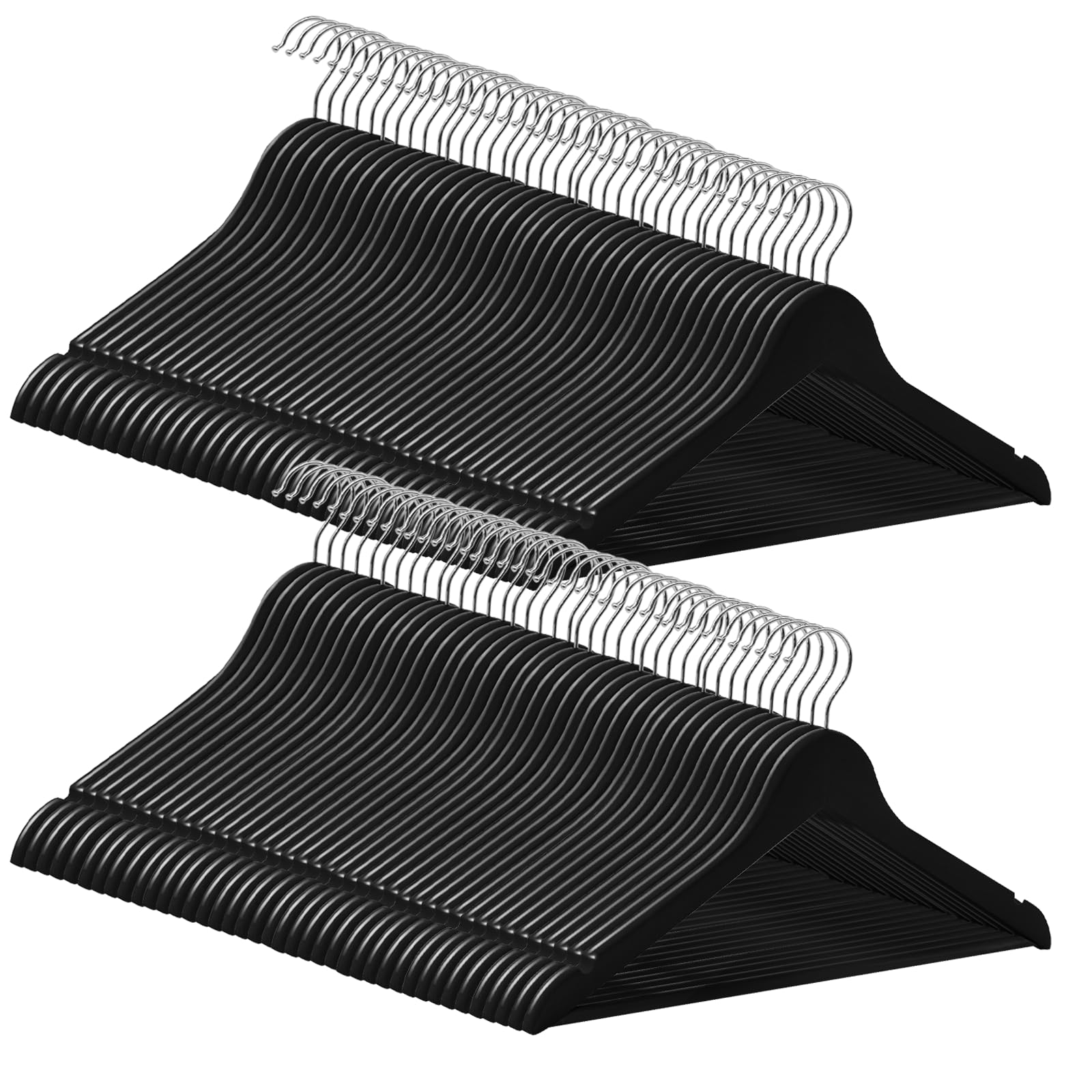 Abheng Grucce Legno 80 Pezzi, Nero