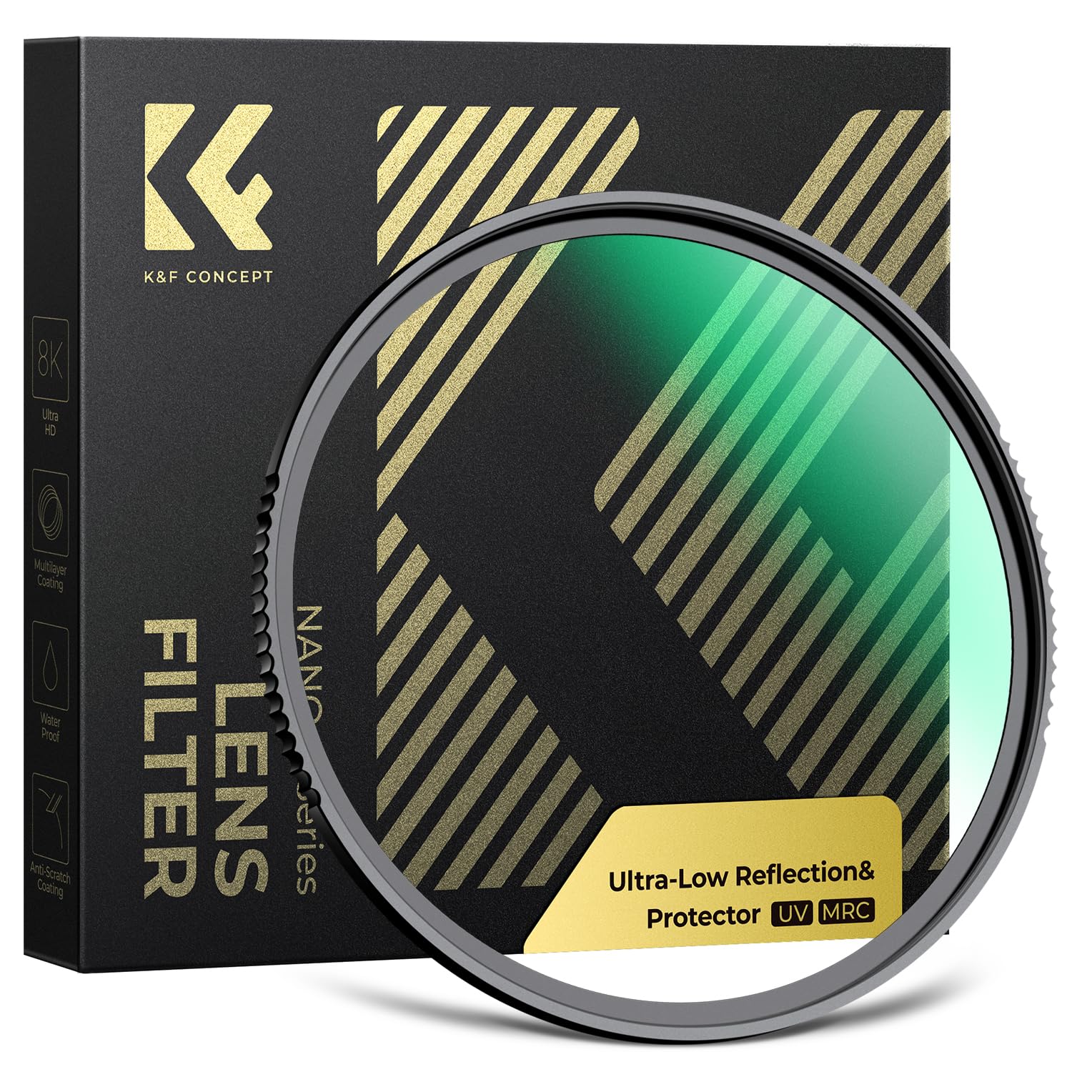 K&f Concept Filtro UV 52mm Ultra-Duro X Serie