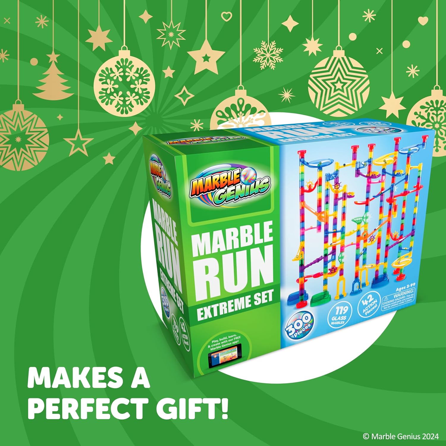 Marble Genius Marble Run - Labirinto 300 Pezzi - immagine 5