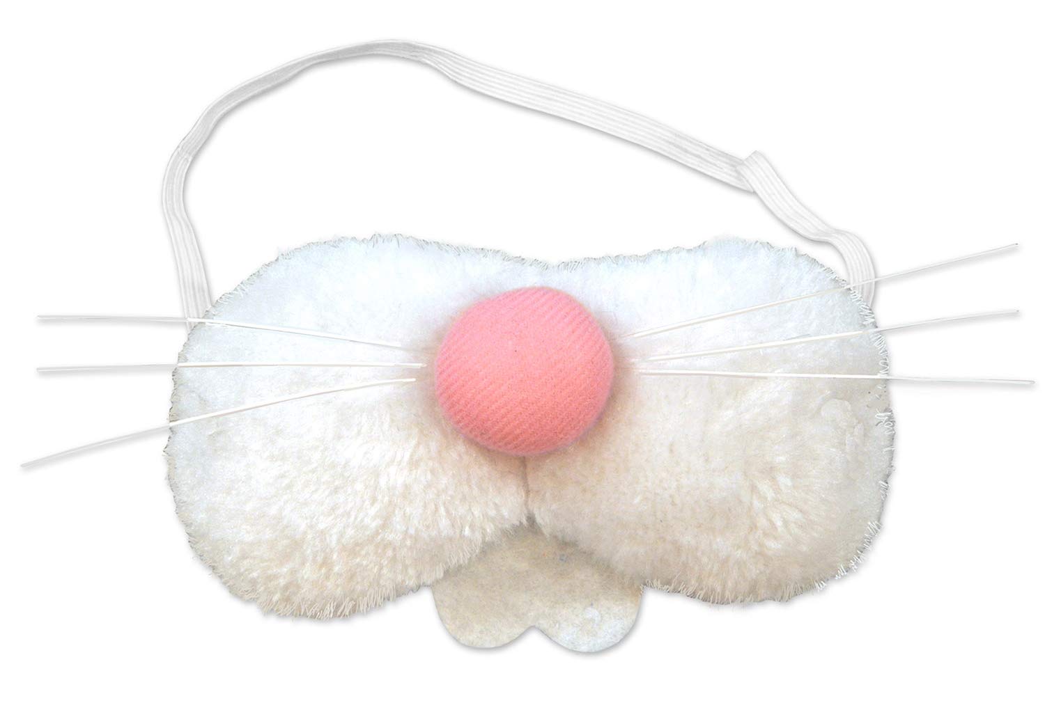 Beistle 40011 - Peluche a forma di coniglietto, colore: Bianco/Rosa