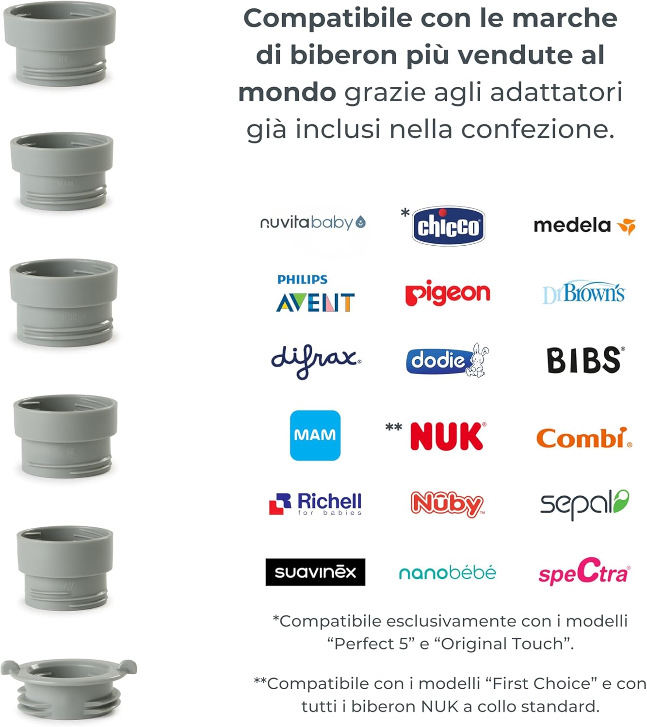 Nuvita 1164 Mix70 Scaldabiberon Portatile 70°C - immagine 6