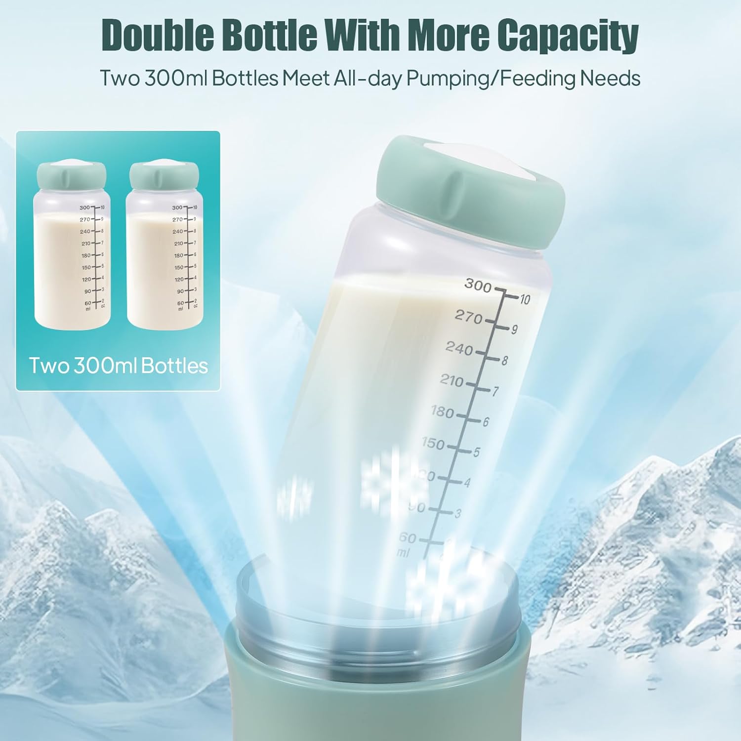 Raffreddatore Portatile per Latte Materno 620ml - immagine 6