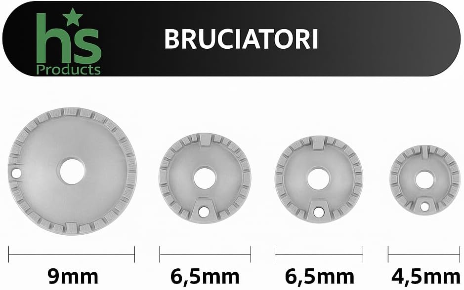 Kit Ricambi Cucina a Gas 8 Pezzi - immagine 3