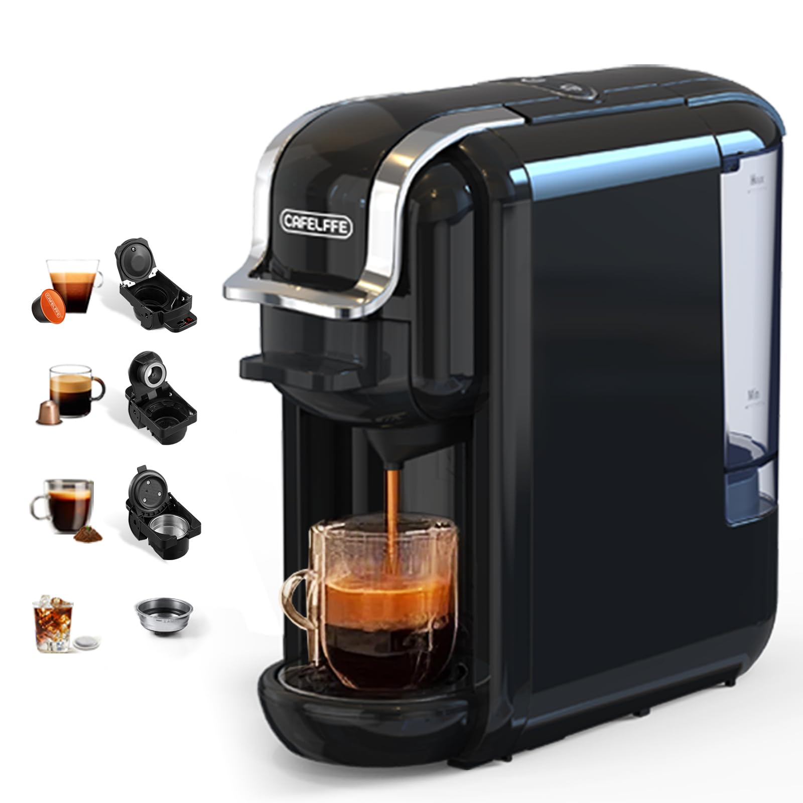 Cafelffe Macchina Caffè Capsule 4 in 1 MK-603