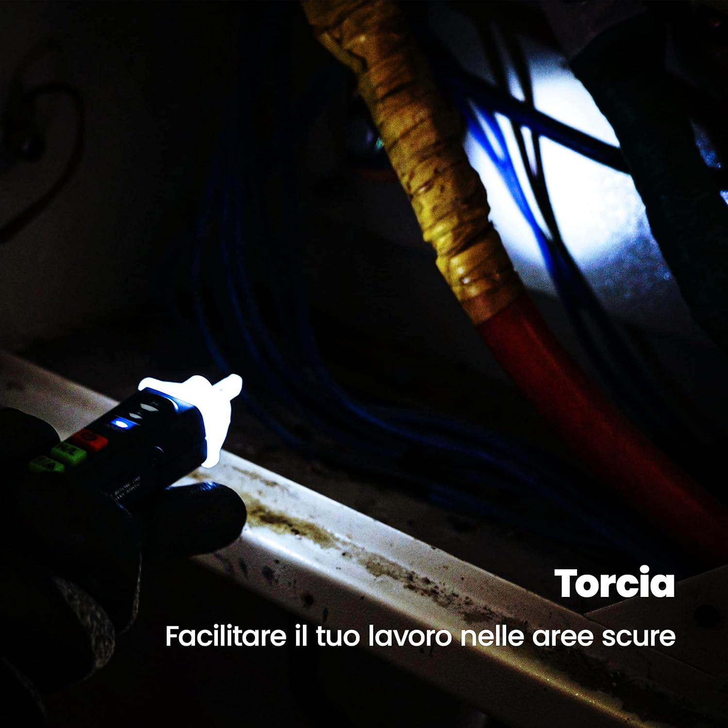 Venlab Cercafase Senza Contatto con Penna Torcia - immagine 6