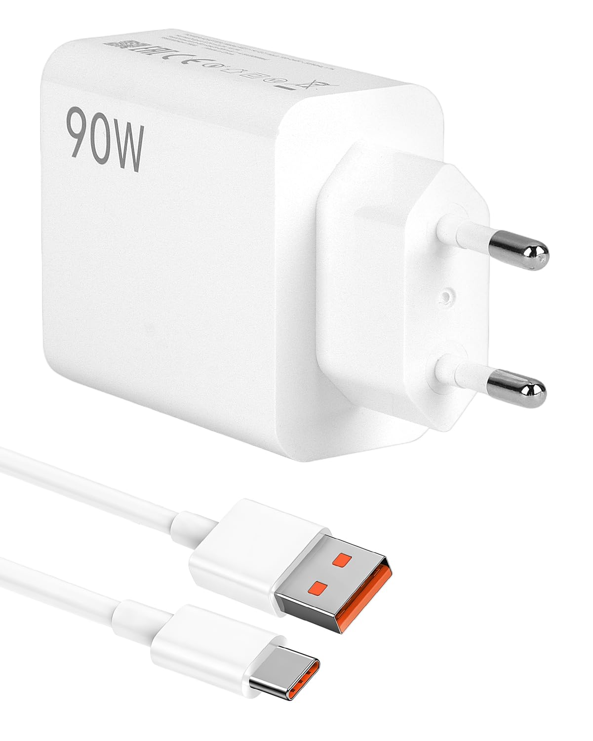 Caricabatterie USB-C Turbo 90W con Cavo 1M