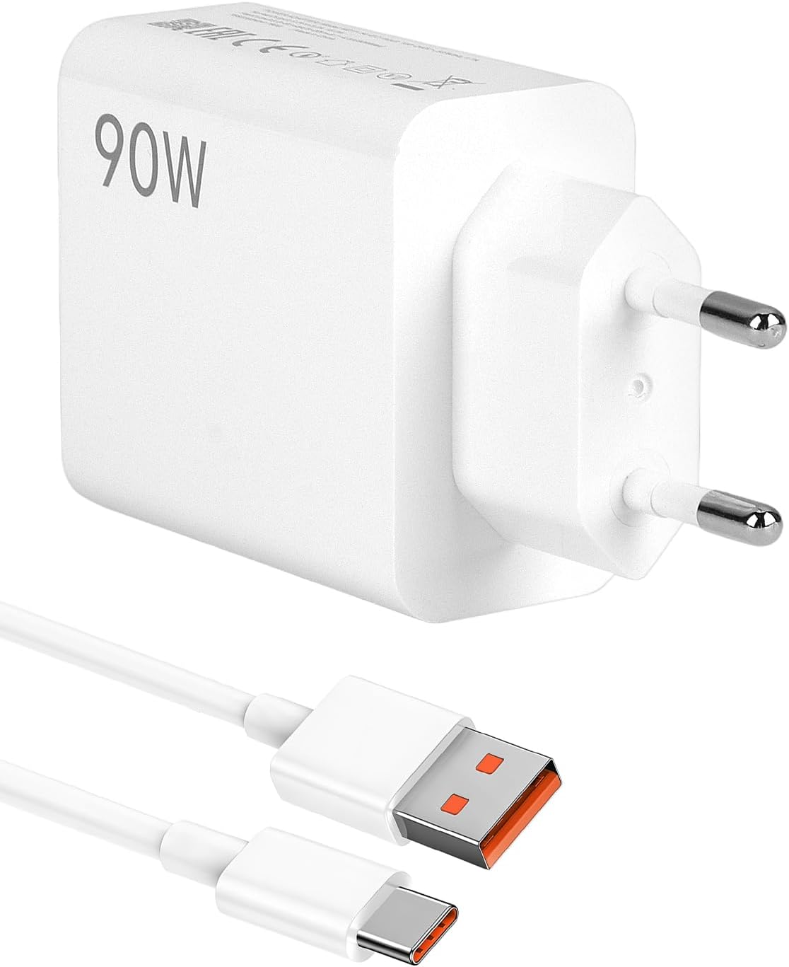 Caricabatterie USB-C Turbo 90W con Cavo 1M - immagine 1