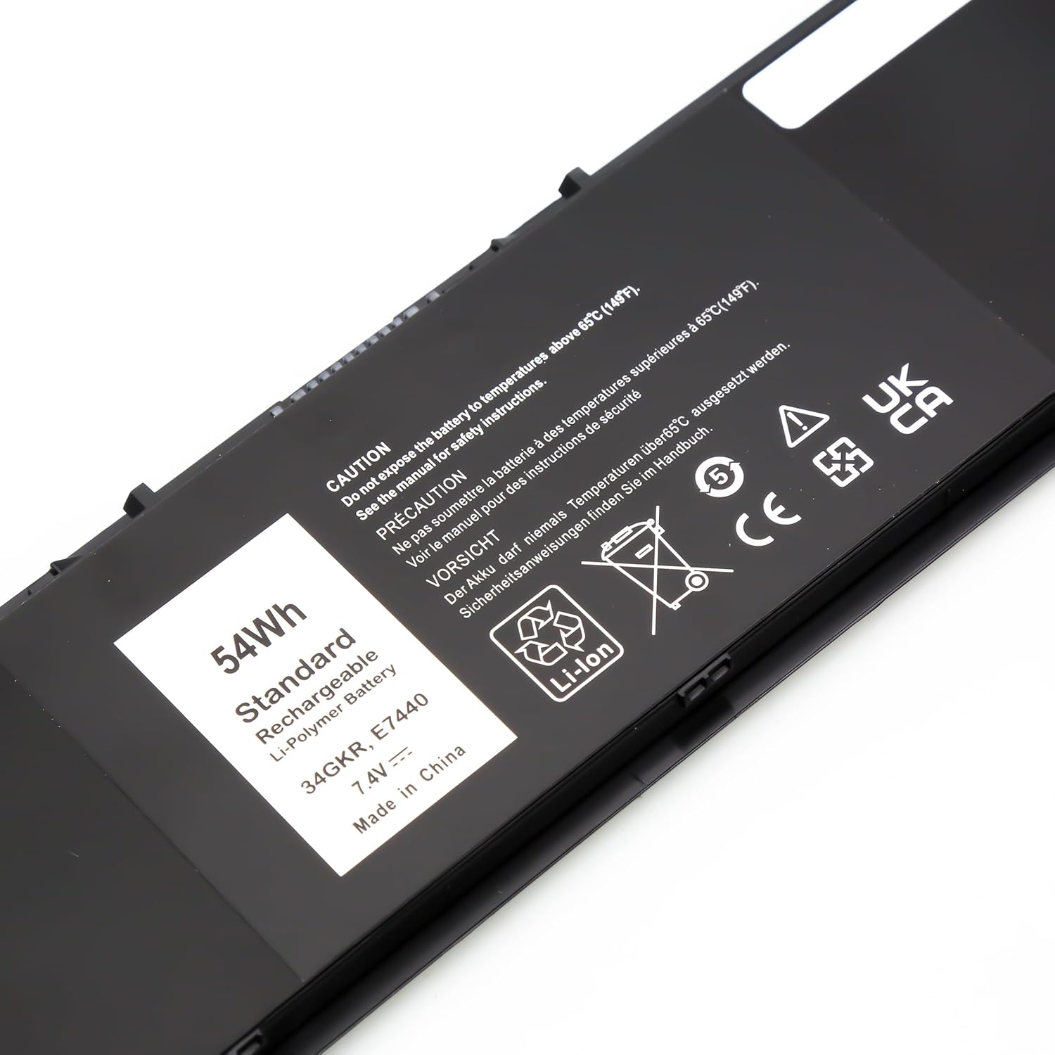 Blesys Batteria 54Wh 34GKR per Dell Latitude E7440 E7450 - immagine 5