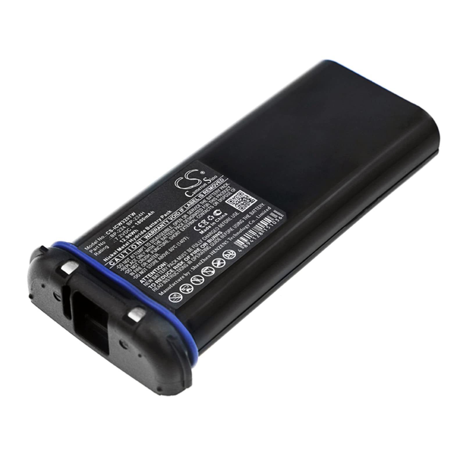 Techtek Batteria 1800mAh per Icom IC-M2A, IC-M31