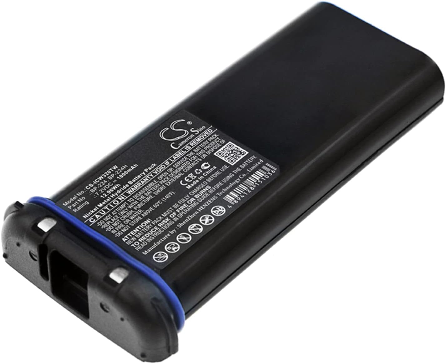 Techtek Batteria 1800mAh per Icom IC-M2A, IC-M31 - immagine 1