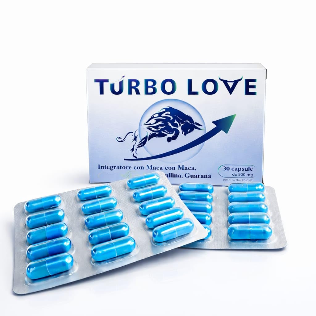 Integratore Uomo Energia e Vitalità con Maca e Ginseng