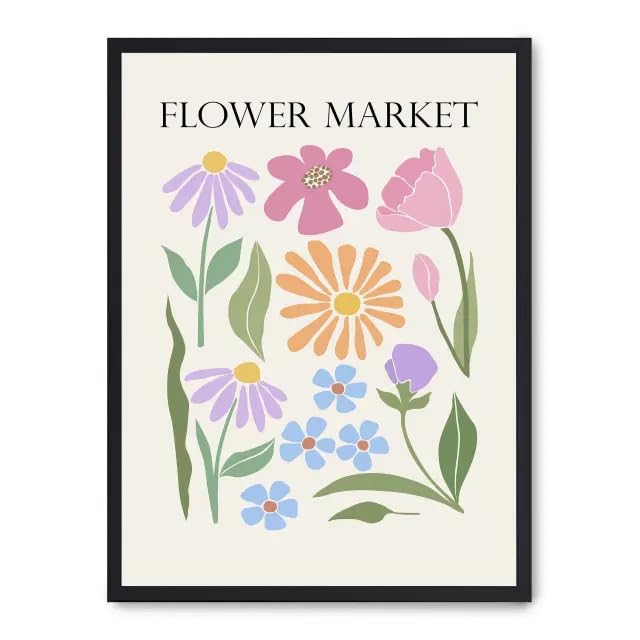 AlexandreHouse Quadro fiore mercato iv