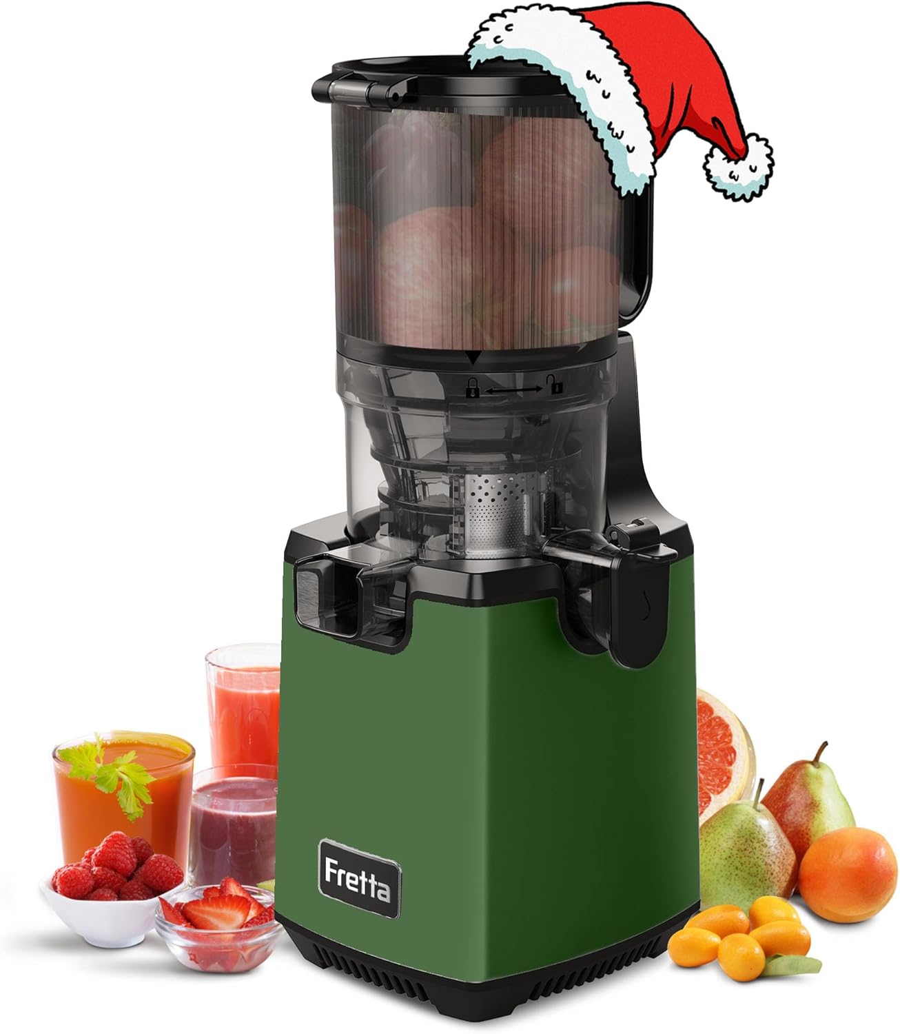 Fretta Estrattore di Succo 1.8L, Verde - immagine 1