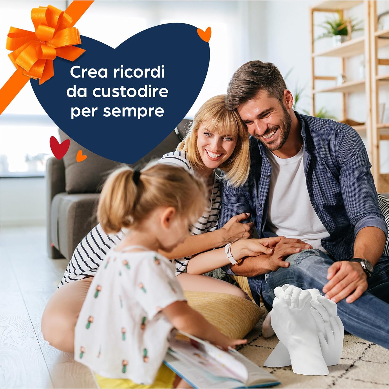 Niimo® Kit Calco Mani Coppia - Alginato e Gesso - immagine 3