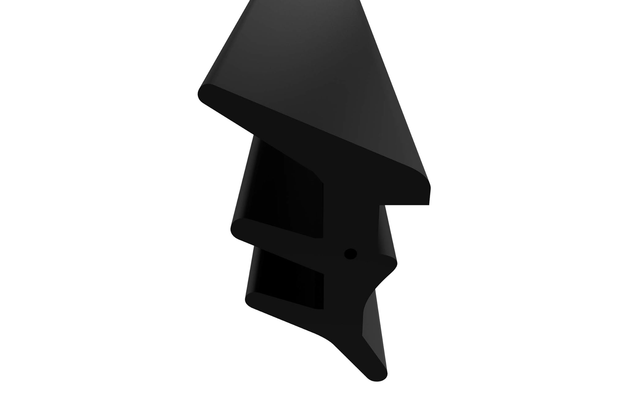 Guarnizione per Finestra con Filo Antistiramento 10m, Nero