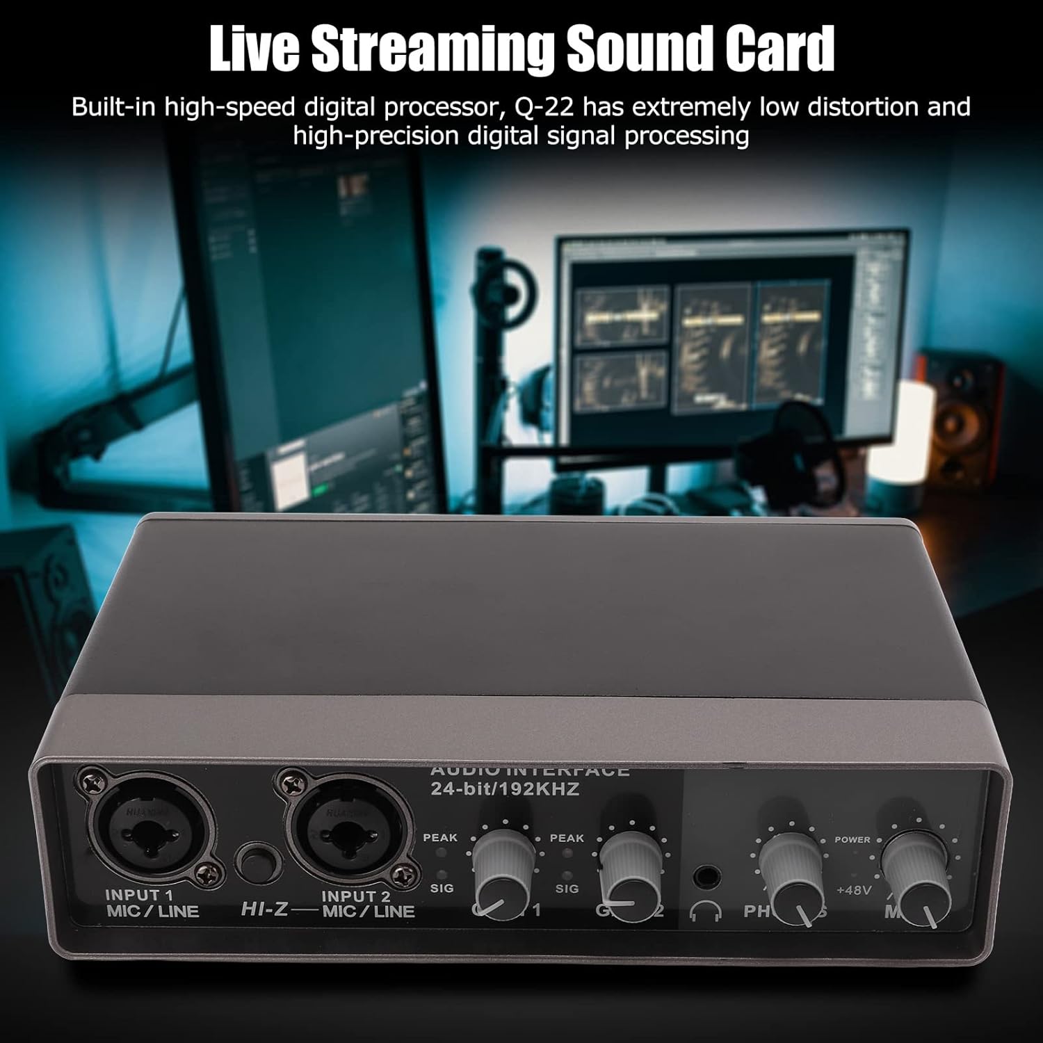 Mixer Audio Professionale Digitale USB Cambia Voce - immagine 3