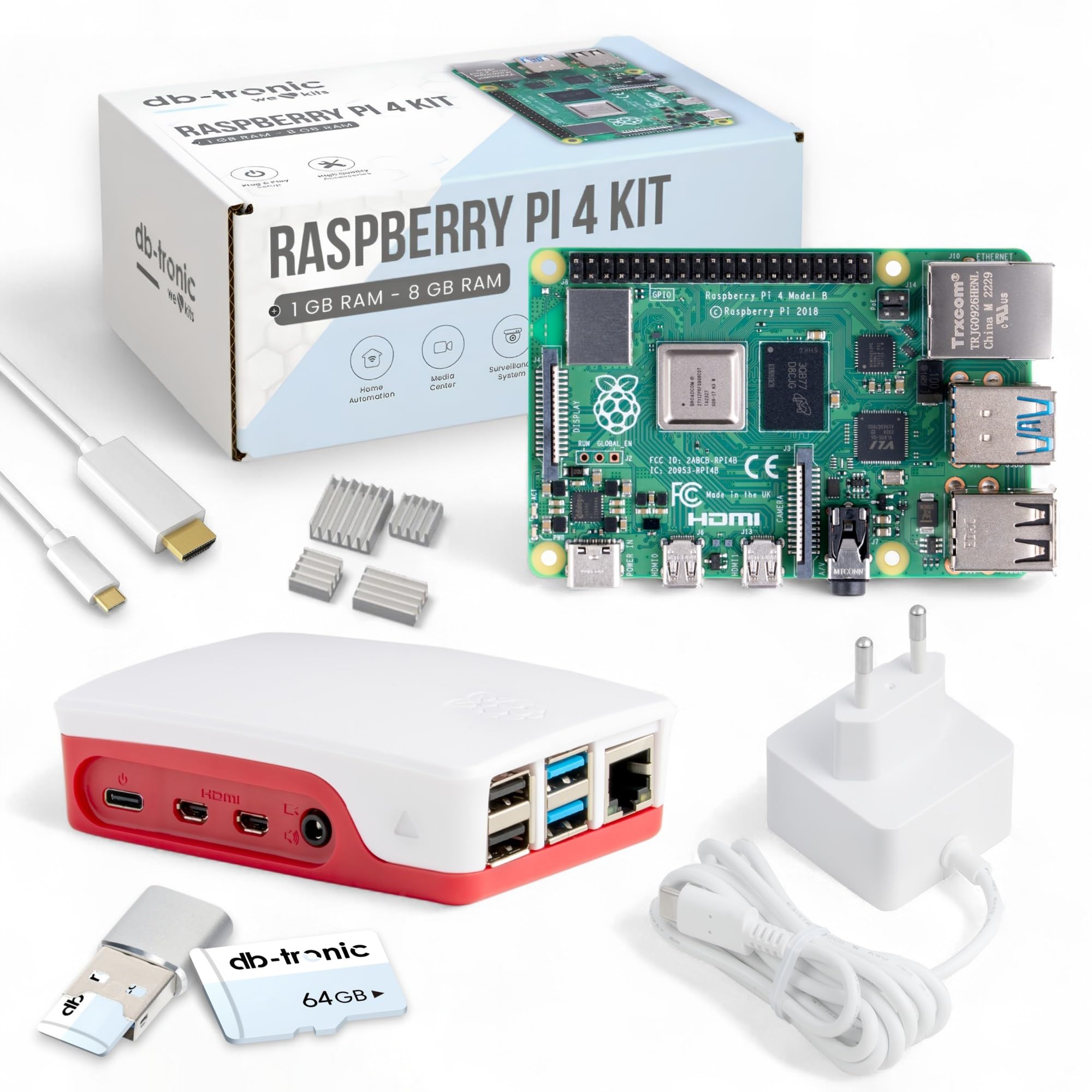 Raspberry Pi 4 4 GB Starter Kit Ufficiale